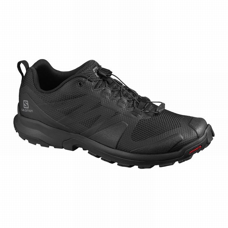 Salomon Israel XA ROGG - Mens Trail Running Shoes - Black (IZYX-72891)